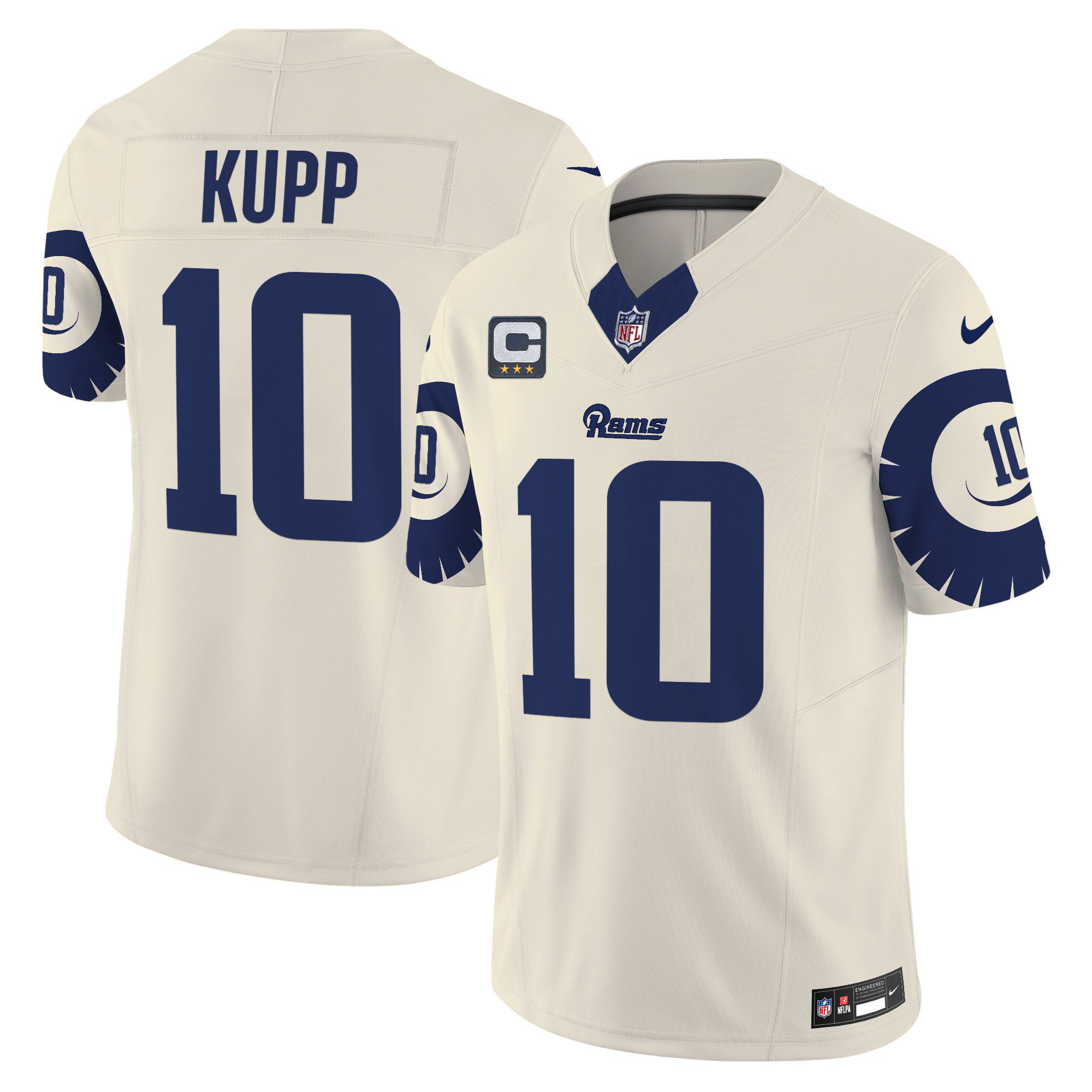Men Los Angeles Rams #10 Kupp Cream 2024 Nike Special Vapor Limited NFL Jersey->indianapolis colts->NFL Jersey